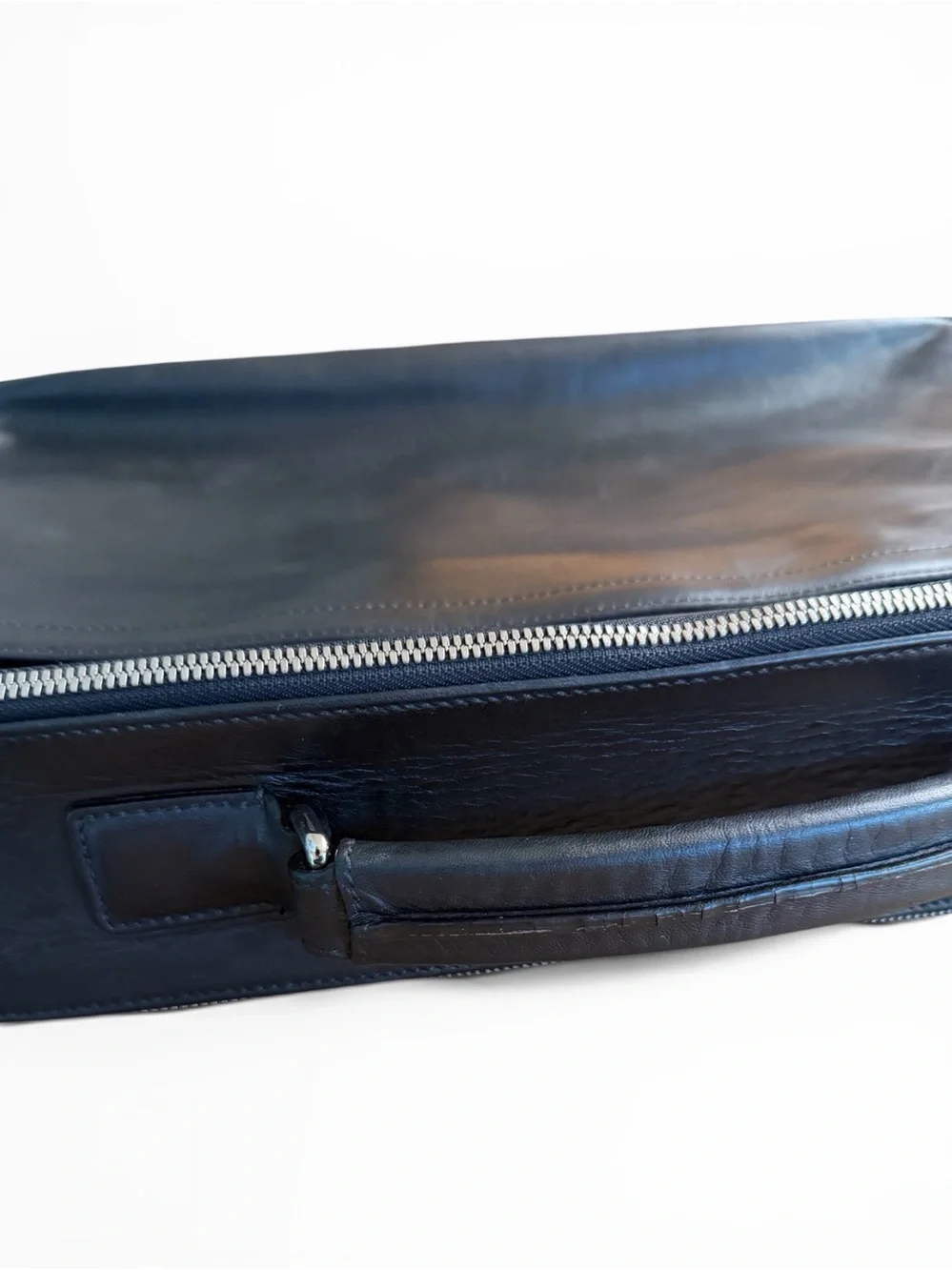 Vintage 1999 Coach Leather Briefcase 5116 • Original Lock • Shoulder Strap • Mul